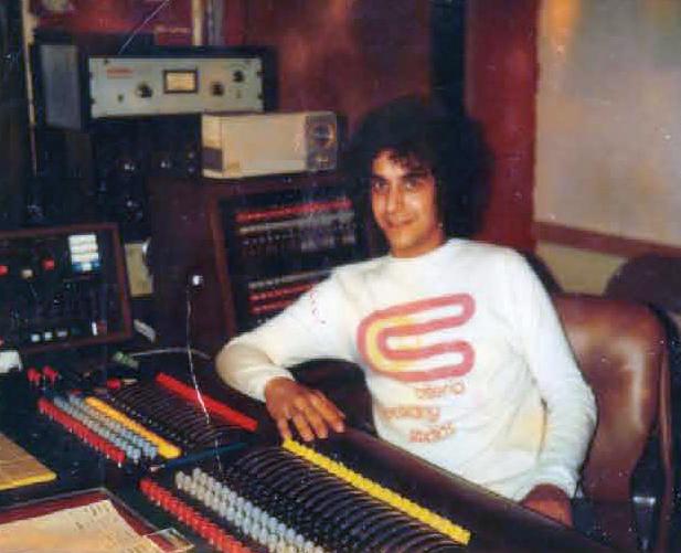 Steven Klein at Criteria Studio B, Circa 1975 Steven Klein at Criteria Studio B, Circa 1975